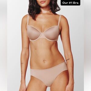 Third Love 24/7 Classic T-Shirt Bra in Taupe Sz. 32C